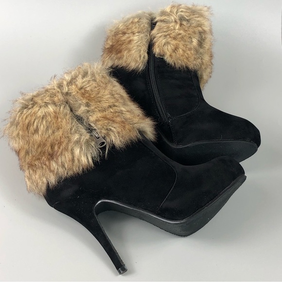 Nature Breeze Women’s High Heel Boots Size 7.5 - Picture 4 of 10